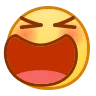 大笑
