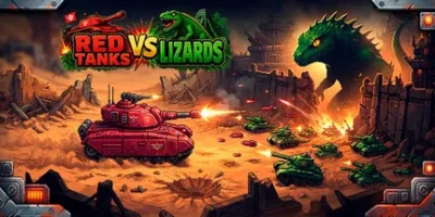 红色坦克vs蜥蜴|官方中文|Red Tanks vs Lizard