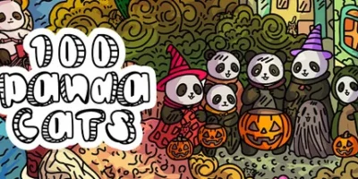100只熊猫猫|官方中文|100 Panda Cats